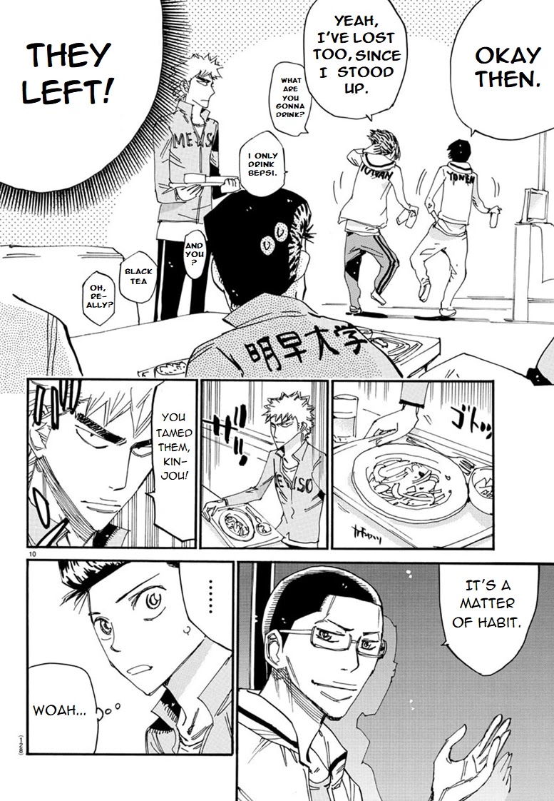 Yowamushi Pedal - Spare Bike Chapter 88 page 10 - Chapter 88: Family Restaurant 2