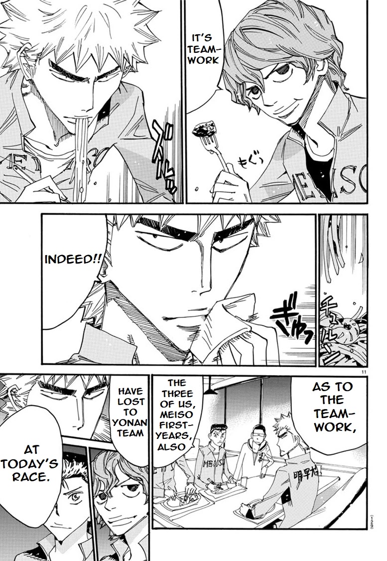 Yowamushi Pedal - Spare Bike Chapter 88 page 11 - Chapter 88: Family Restaurant 2