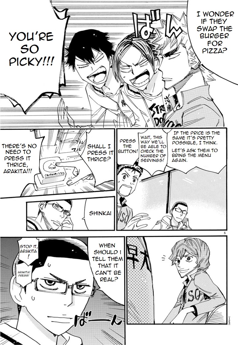 Yowamushi Pedal - Spare Bike Chapter 88 page 5 - Chapter 88: Family Restaurant 2