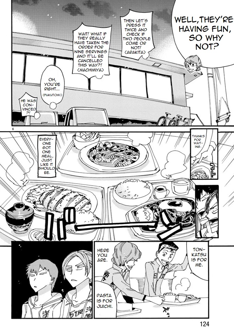 Yowamushi Pedal - Spare Bike Chapter 88 page 6 - Chapter 88: Family Restaurant 2