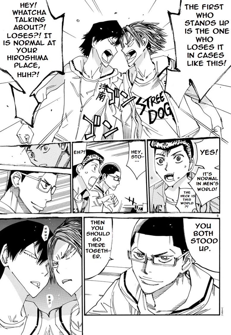 Yowamushi Pedal - Spare Bike Chapter 88 page 9 - Chapter 88: Family Restaurant 2