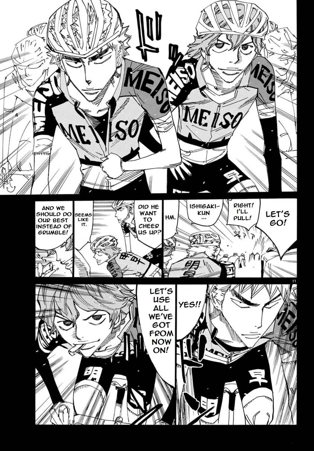 Yowamushi Pedal - Spare Bike Chapter 89 page 10 - Chapter 89: Family Restaurant 3