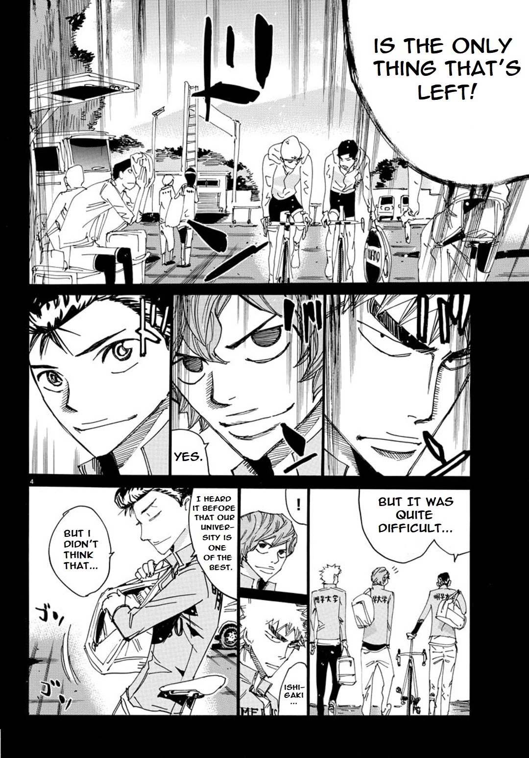 Yowamushi Pedal - Spare Bike Chapter 89 page 4 - Chapter 89: Family Restaurant 3