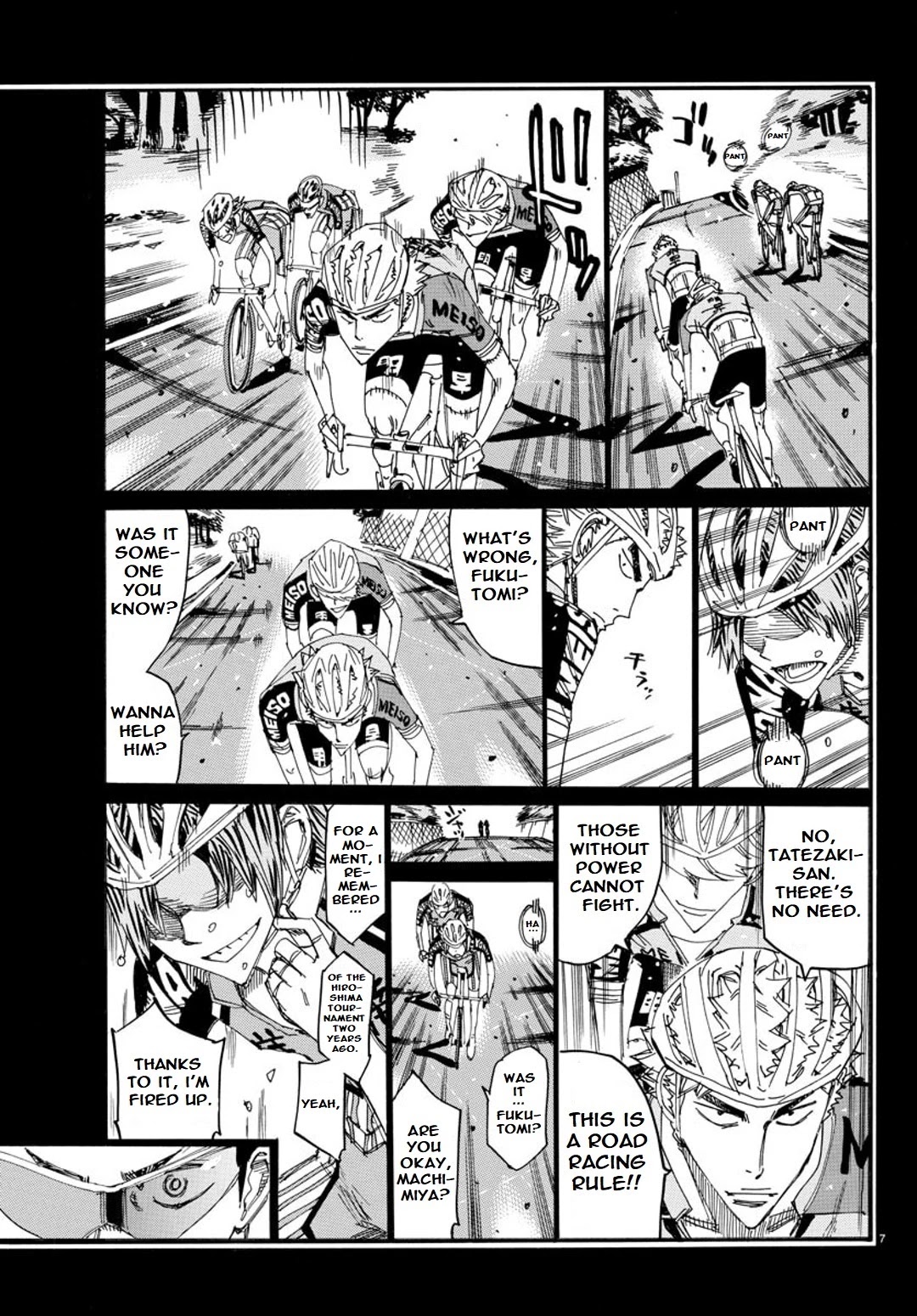 Yowamushi Pedal - Spare Bike Chapter 90 page 10 - Chapter 90: Family Restaurant 4