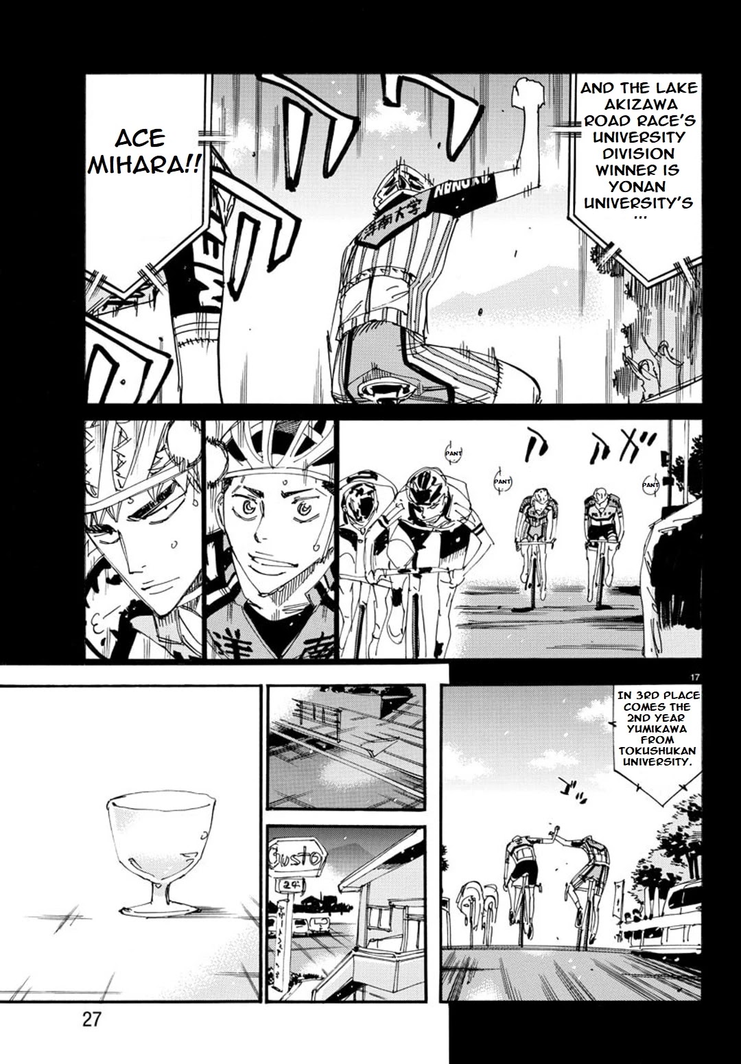 Yowamushi Pedal - Spare Bike Chapter 90 page 19 - Chapter 90: Family Restaurant 4