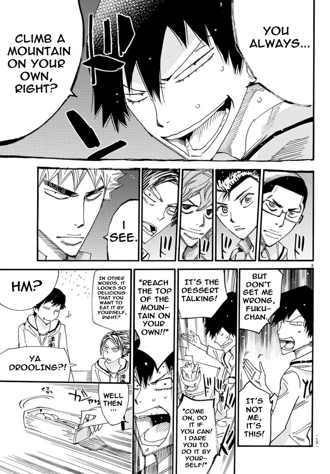 Yowamushi Pedal - Spare Bike Chapter 90 page 6 - Chapter 90: Family Restaurant 4