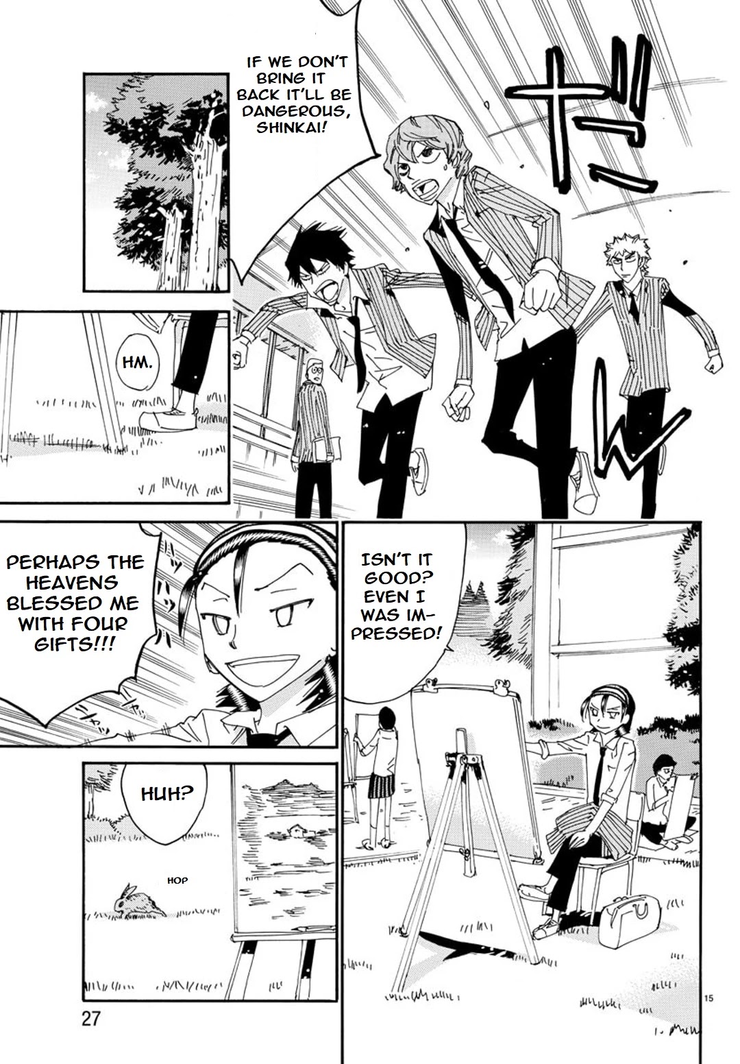 Yowamushi Pedal - Spare Bike Chapter 91 page 17 - Chapter 91: Usakichi 1