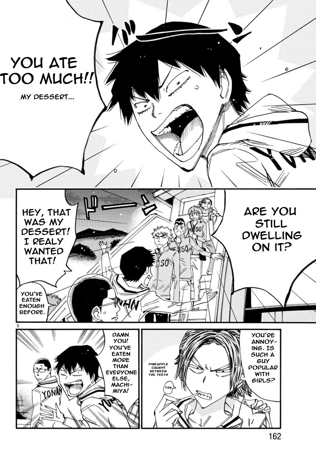 Yowamushi Pedal - Spare Bike Chapter 92 page 3 - Chapter 92: Family Restaurant Epilogue