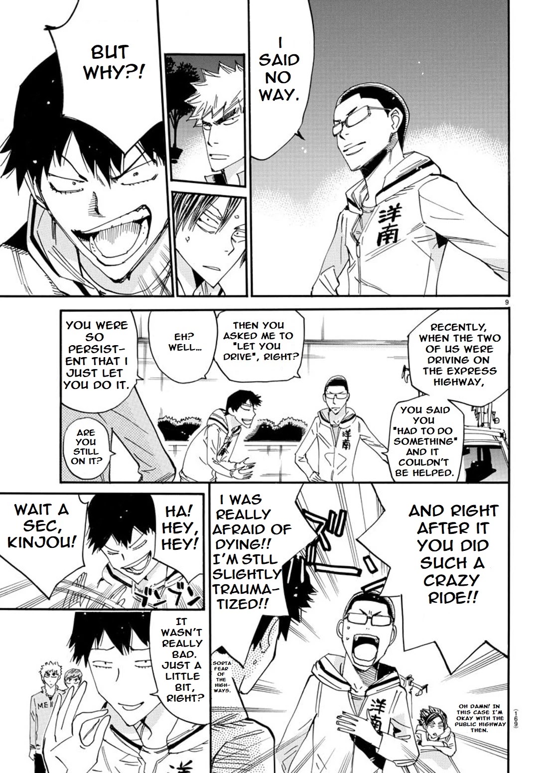 Yowamushi Pedal - Spare Bike Chapter 92 page 9 - Chapter 92: Family Restaurant Epilogue