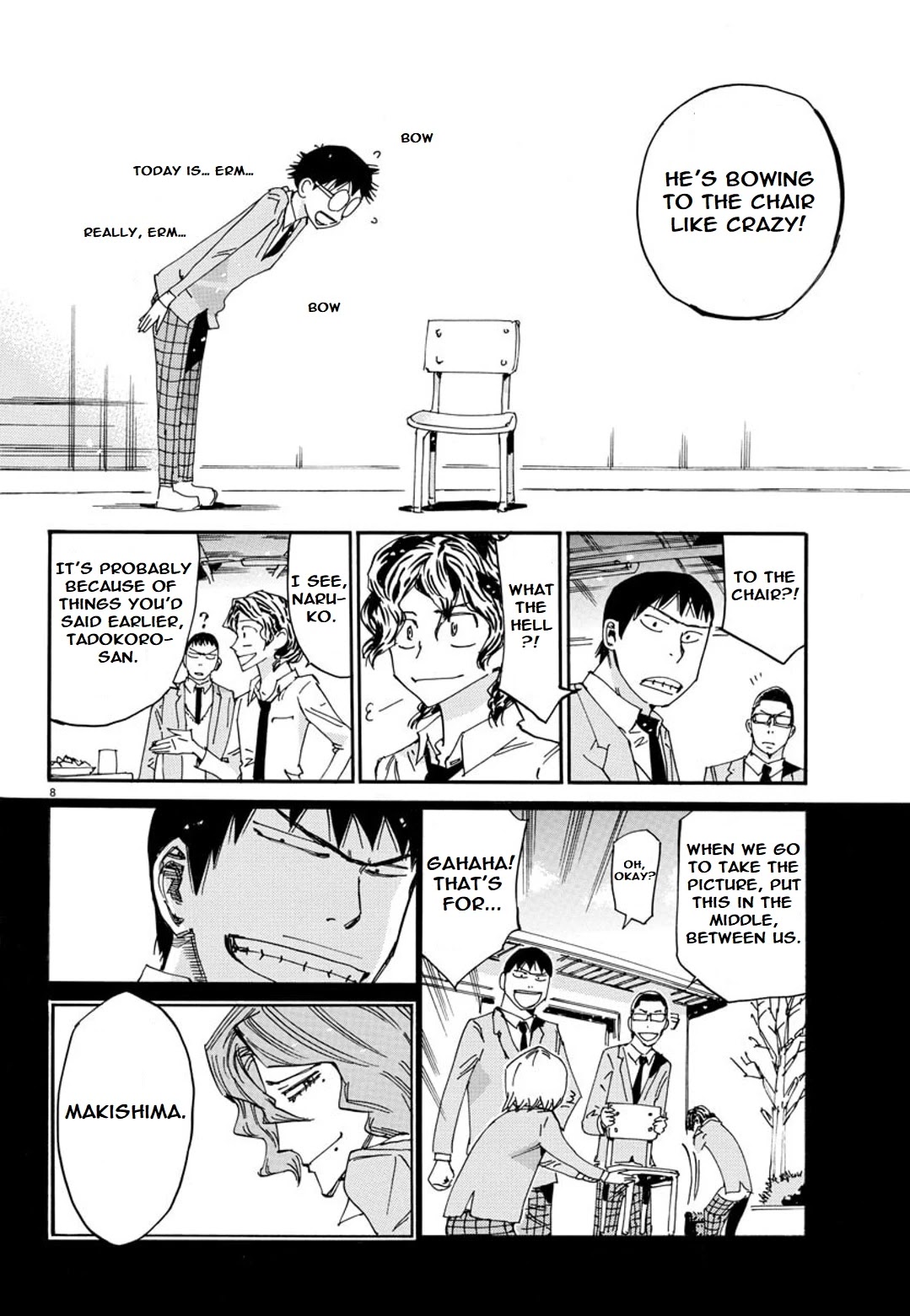 Yowamushi Pedal - Spare Bike Chapter 93 page 11 - Chapter 93: Graduation 1