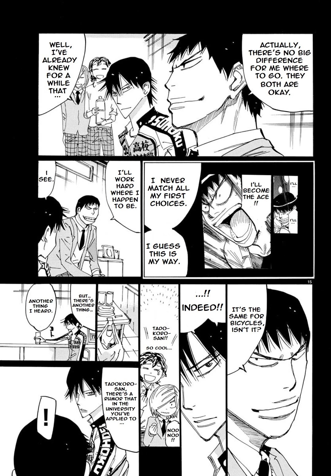 Yowamushi Pedal - Spare Bike Chapter 93 page 18 - Chapter 93: Graduation 1