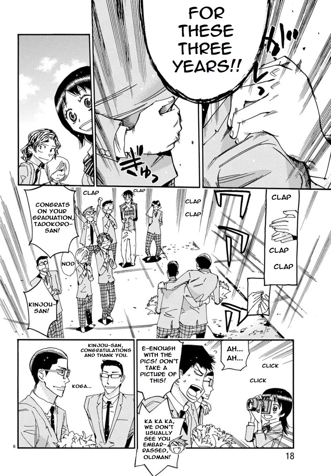 Yowamushi Pedal - Spare Bike Chapter 93 page 9 - Chapter 93: Graduation 1
