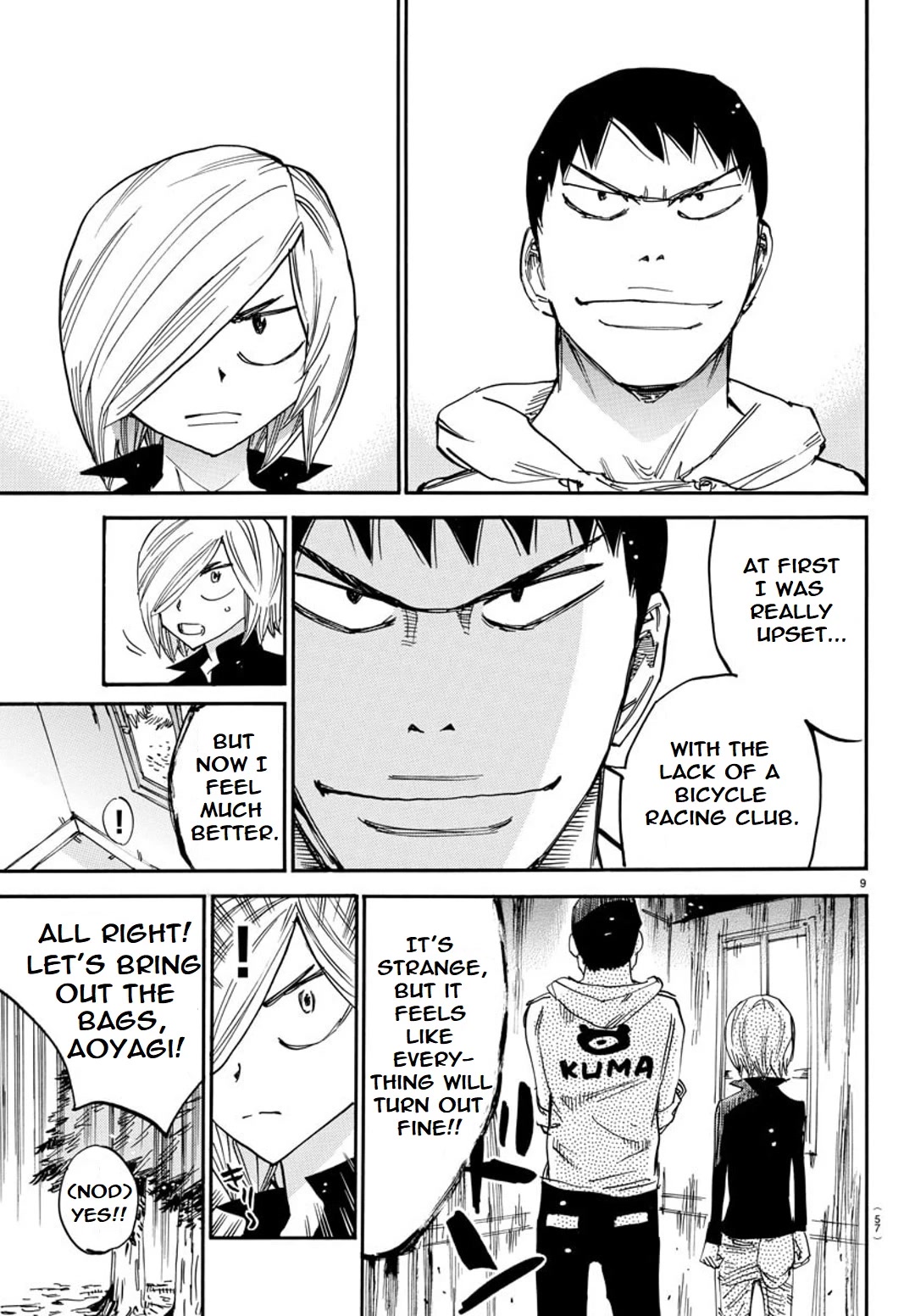 Yowamushi Pedal - Spare Bike Chapter 94 page 9 - Chapter 94: Tsukushiba University 1