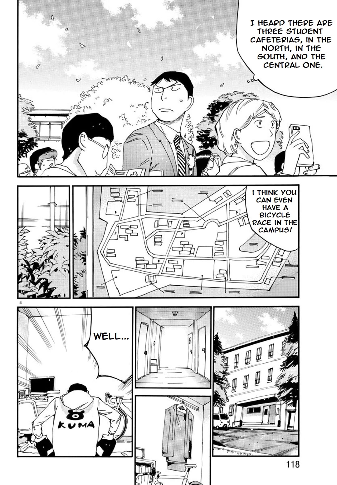Yowamushi Pedal - Spare Bike Chapter 95 page 4 - Chapter 95: Tsukushiba University 2