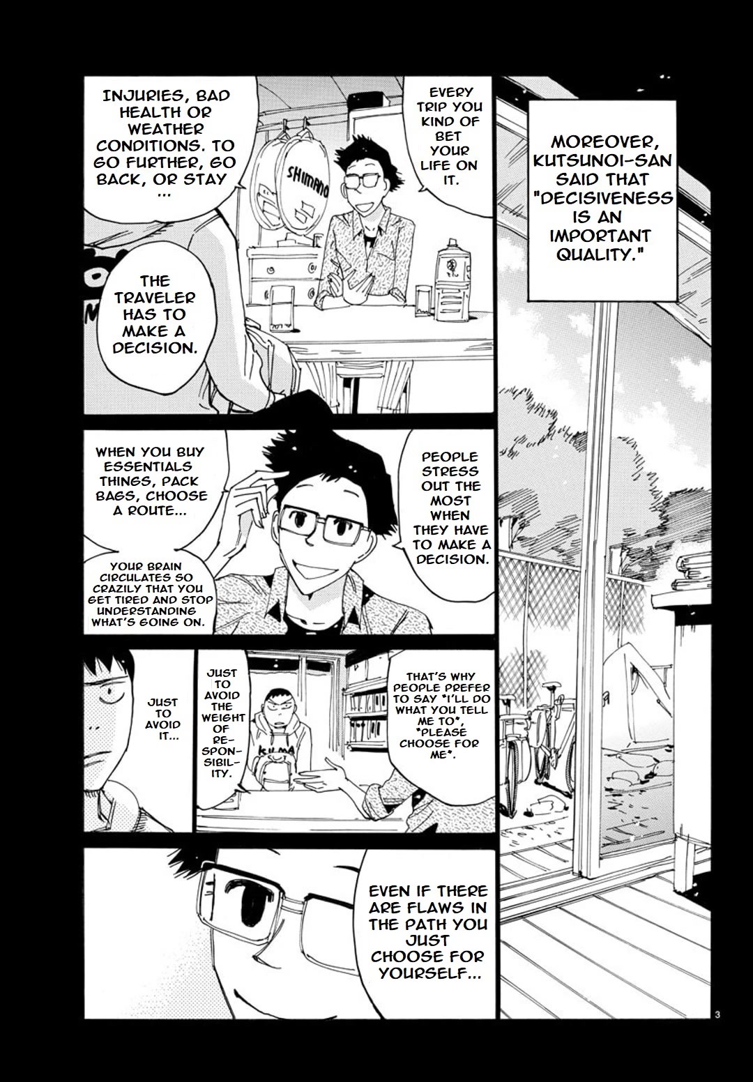 Yowamushi Pedal - Spare Bike Chapter 96 page 4 - Chapter 96: Tsukushiba University 3