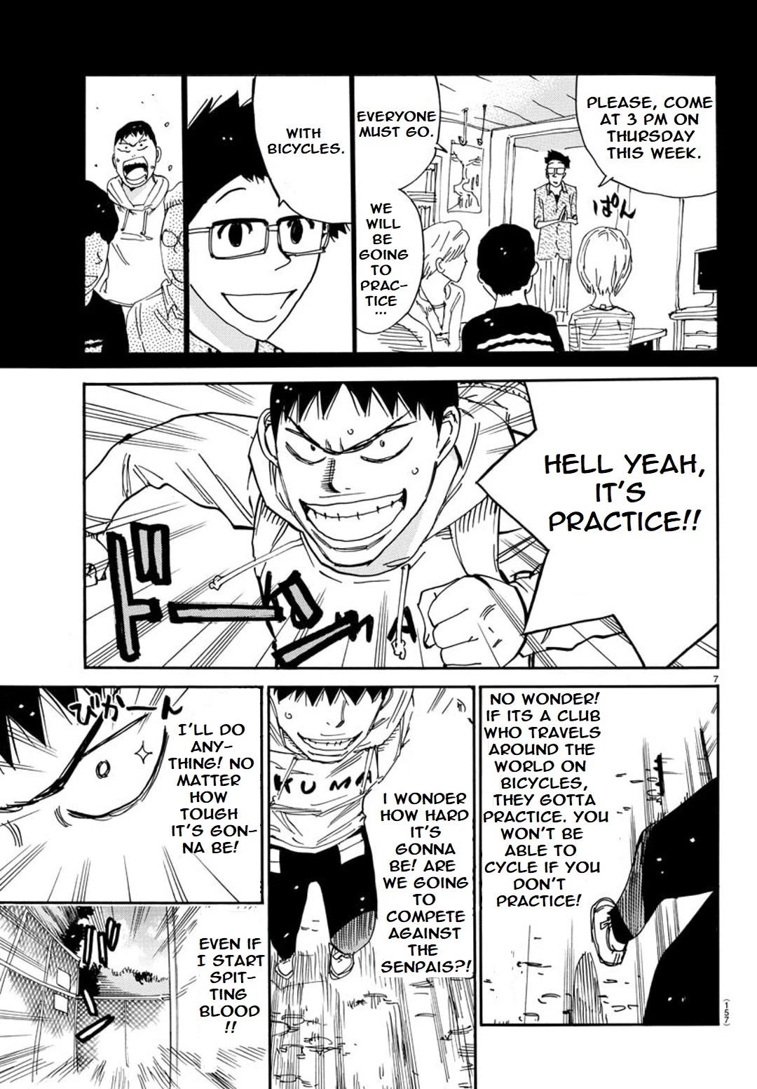 Yowamushi Pedal - Spare Bike Chapter 96 page 7 - Chapter 96: Tsukushiba University 3