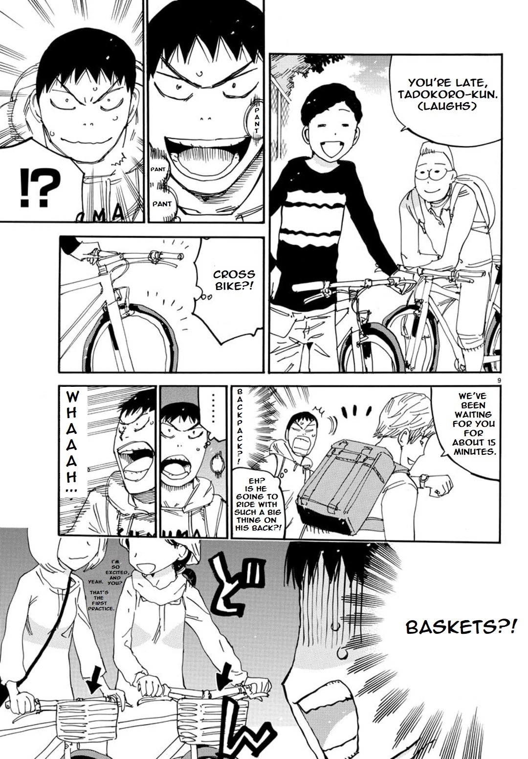 Yowamushi Pedal - Spare Bike Chapter 96 page 9 - Chapter 96: Tsukushiba University 3