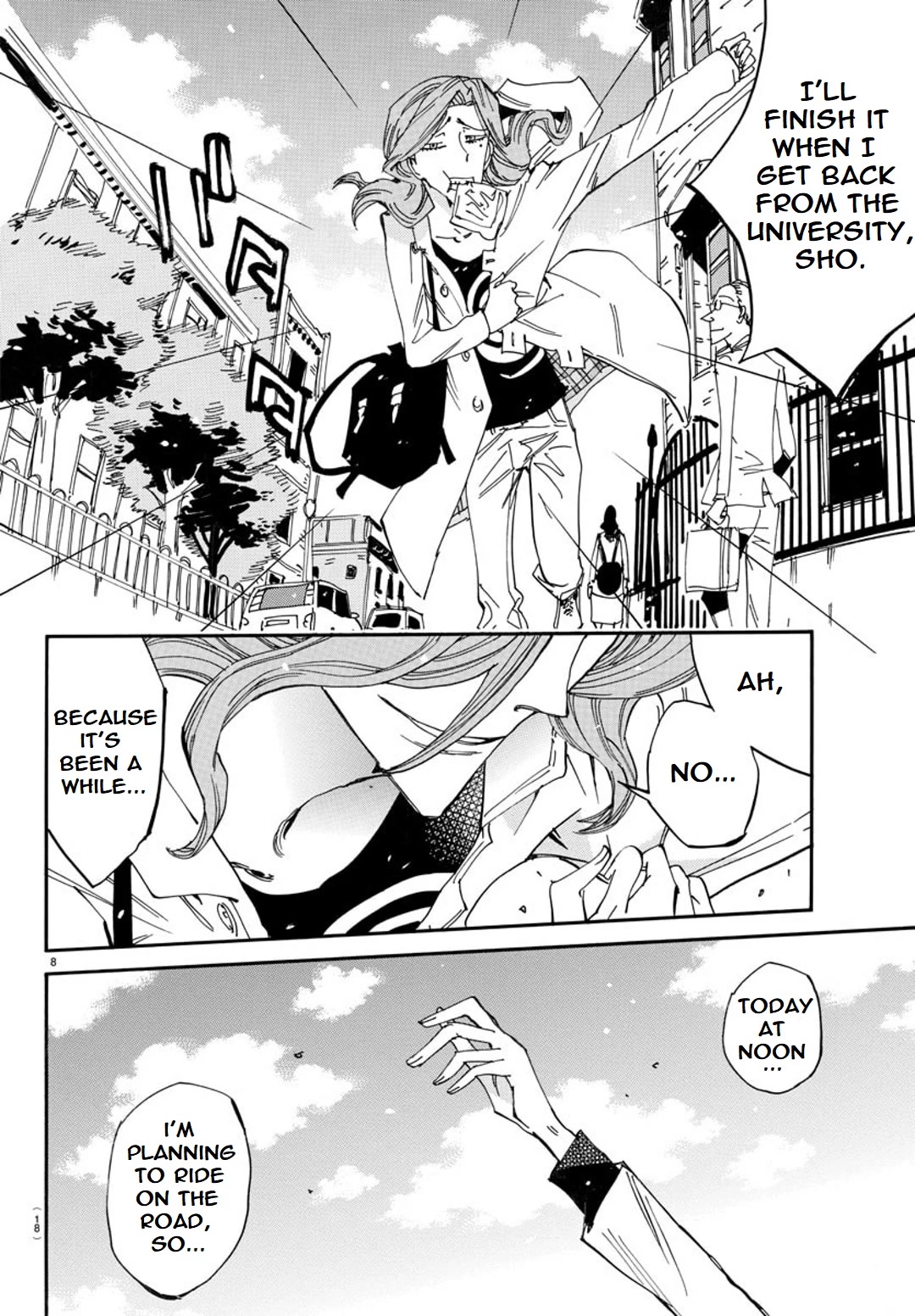 Yowamushi Pedal - Spare Bike Chapter 97 page 11 - Chapter 97: Makishima Yusuke 9