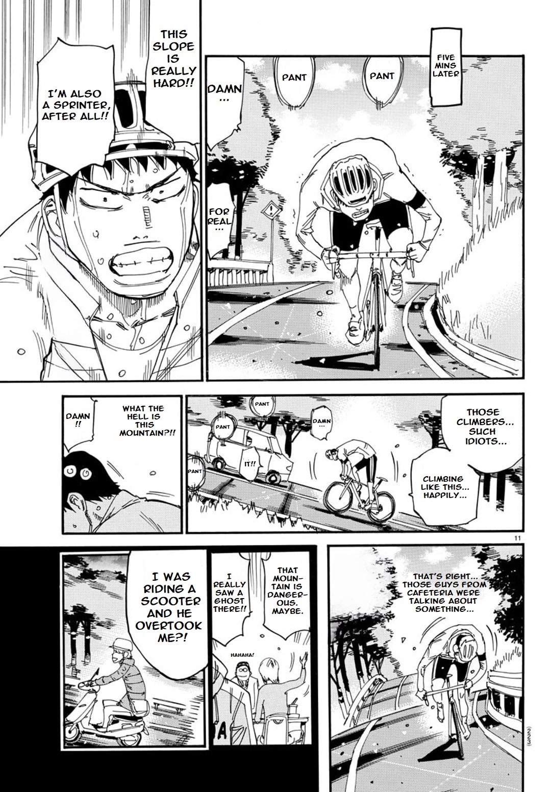 Yowamushi Pedal - Spare Bike Chapter 98 page 10 - Chapter 98: Tsukushiba University 4