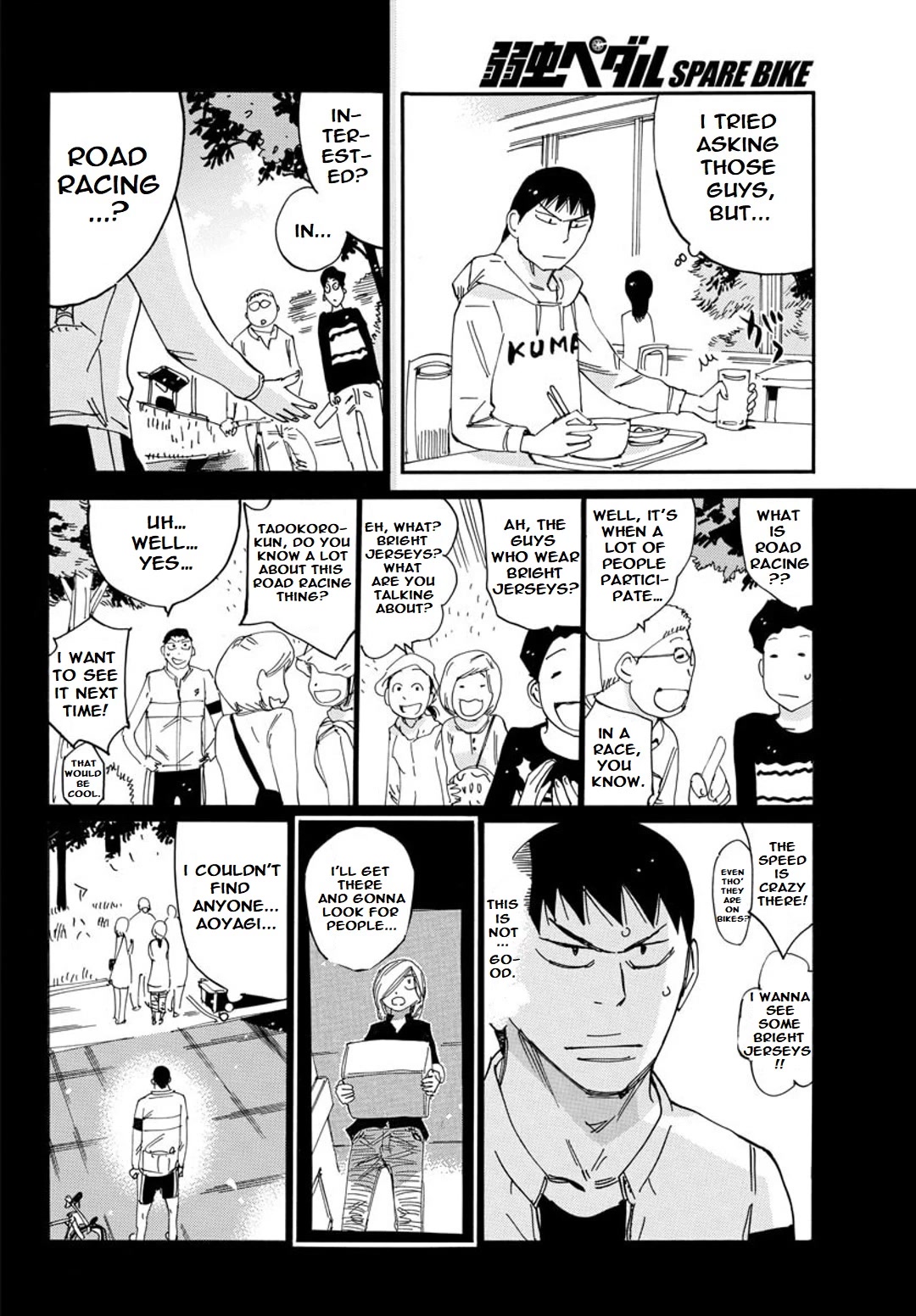 Yowamushi Pedal - Spare Bike Chapter 98 page 3 - Chapter 98: Tsukushiba University 4