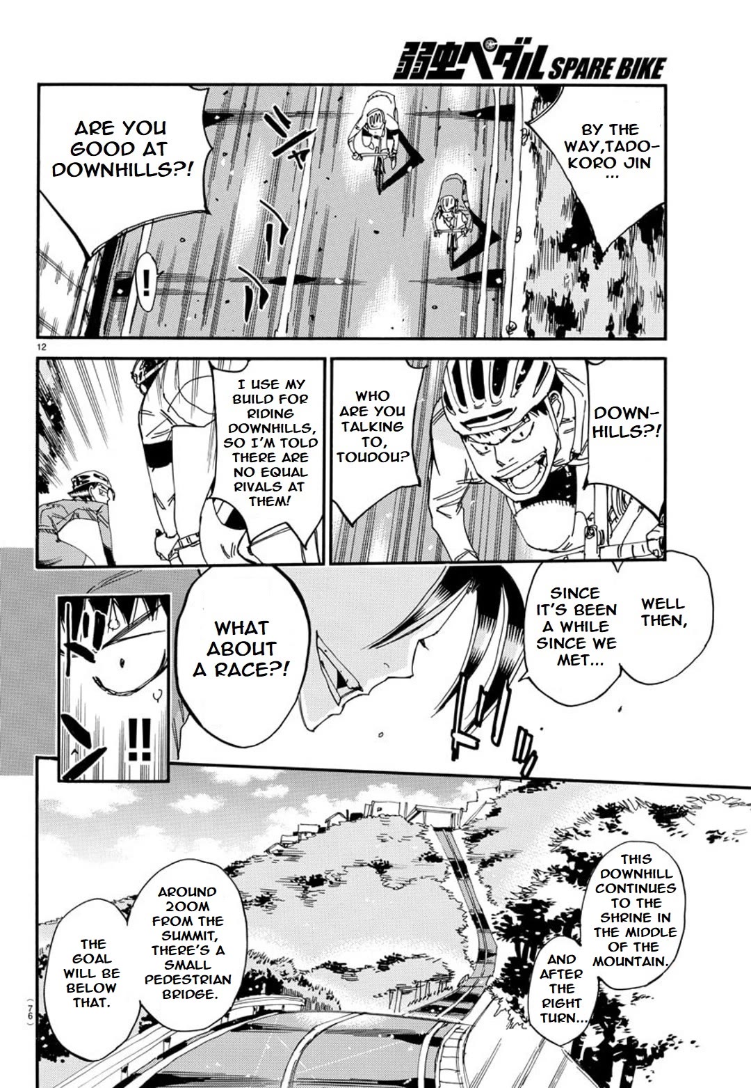 Yowamushi Pedal - Spare Bike Chapter 99 page 12 - Chapter 99: Tsukushiba University 5