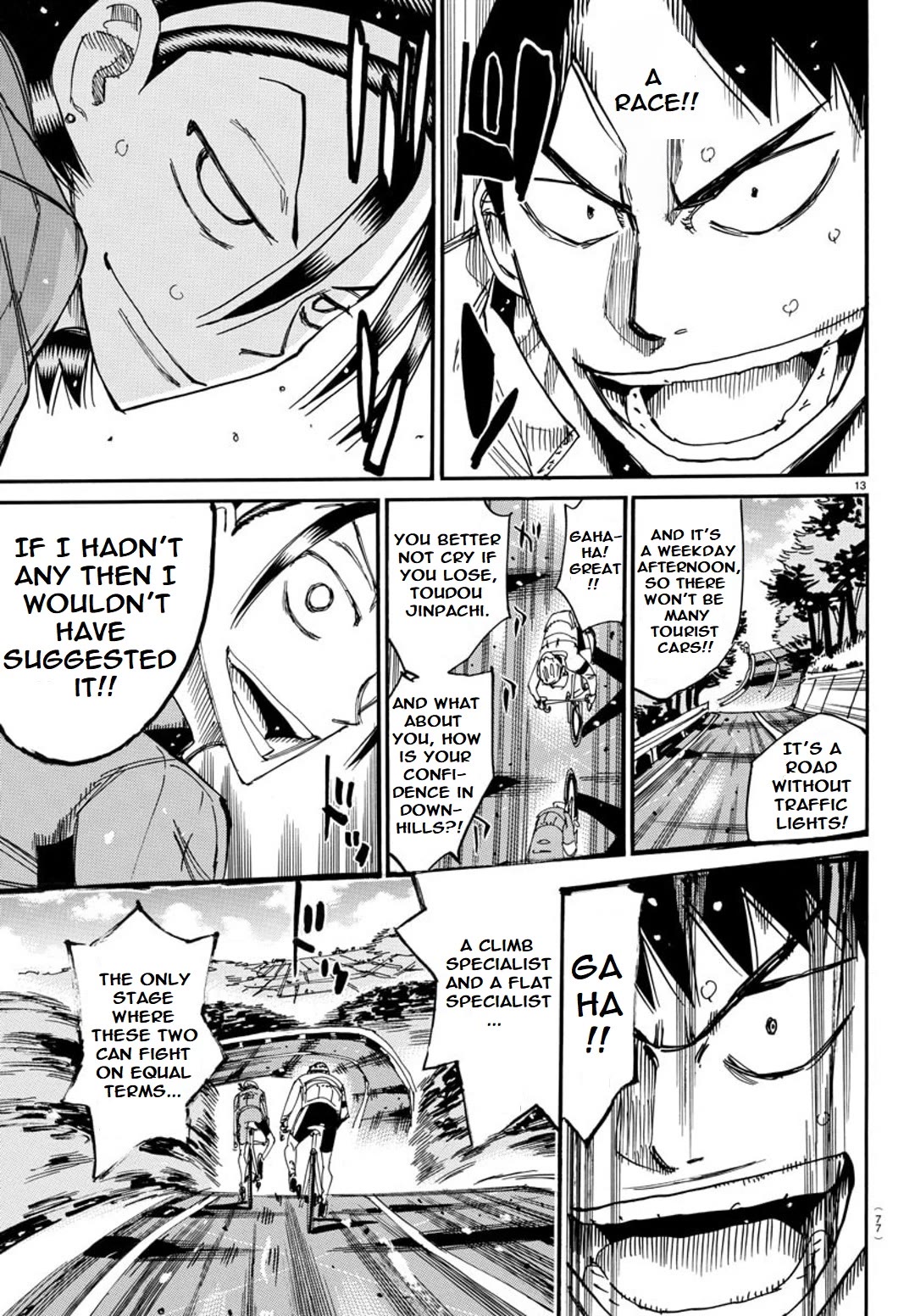 Yowamushi Pedal - Spare Bike Chapter 99 page 13 - Chapter 99: Tsukushiba University 5