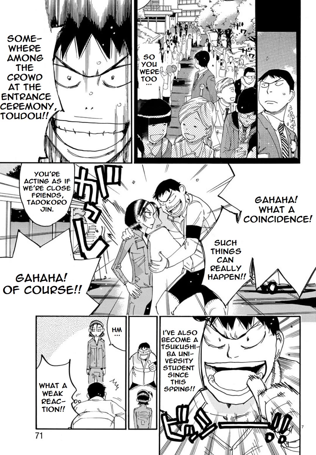 Yowamushi Pedal - Spare Bike Chapter 99 page 7 - Chapter 99: Tsukushiba University 5