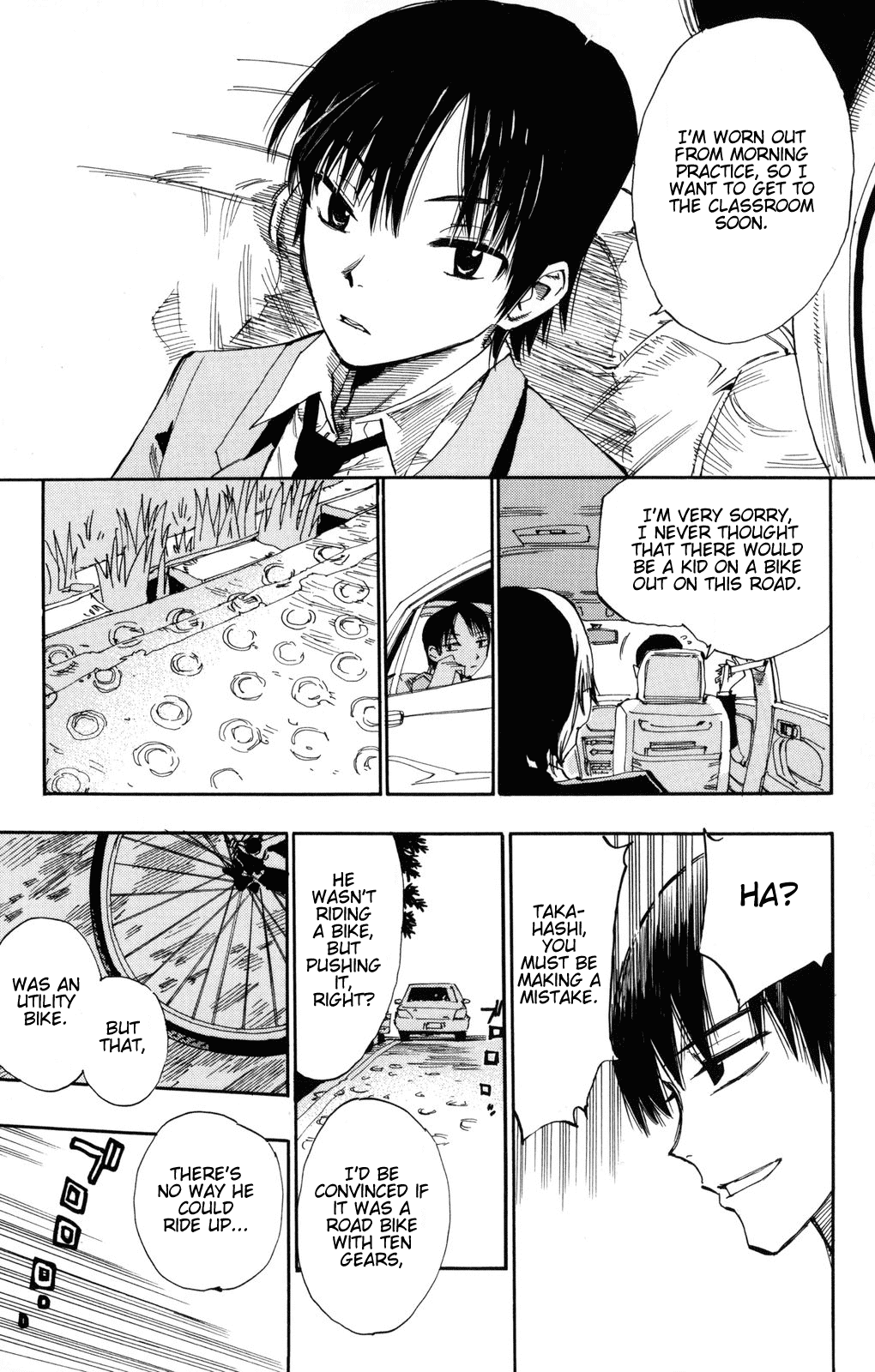 Yowamushi Pedal Chapter 1 page 16 - Chapter 1: Because I Can Go to Akiba for Free