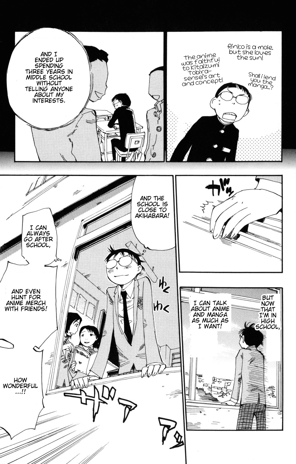 Yowamushi Pedal Chapter 1 page 21 - Chapter 1: Because I Can Go to Akiba for Free