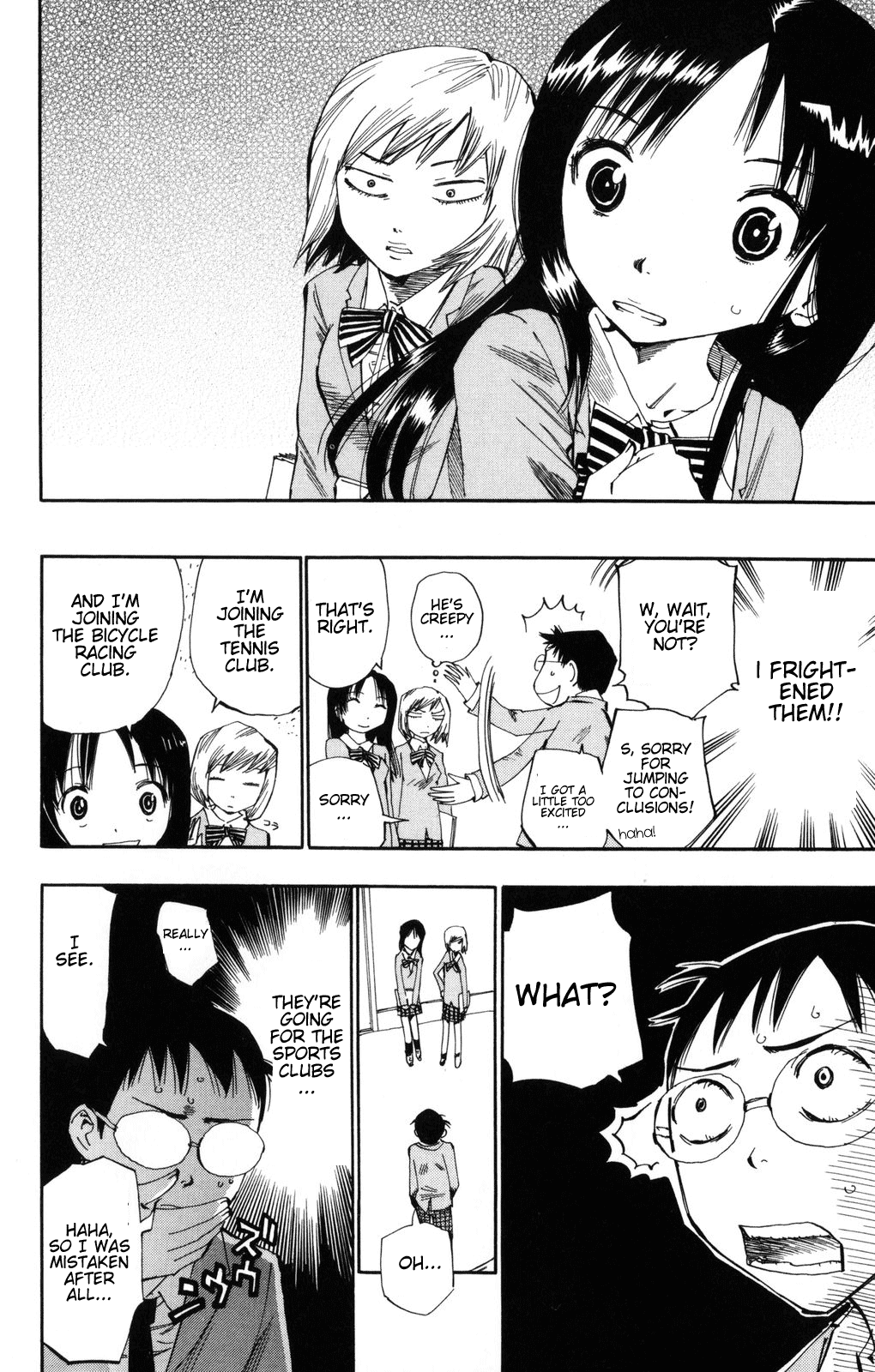 Yowamushi Pedal Chapter 1 page 24 - Chapter 1: Because I Can Go to Akiba for Free