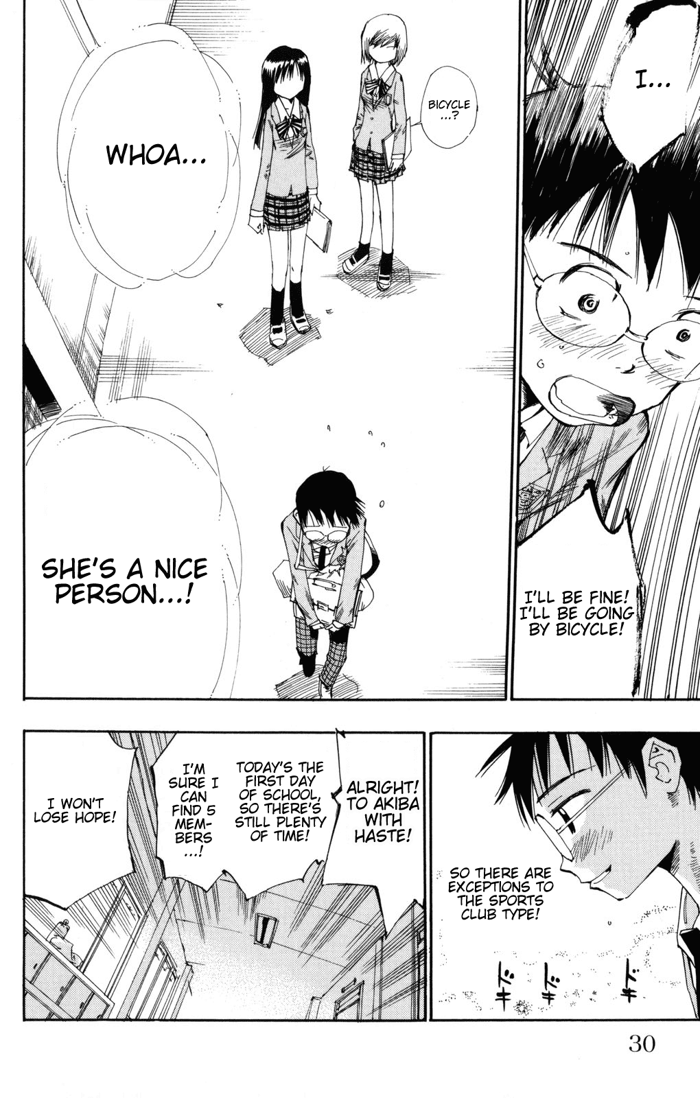 Yowamushi Pedal Chapter 1 page 26 - Chapter 1: Because I Can Go to Akiba for Free
