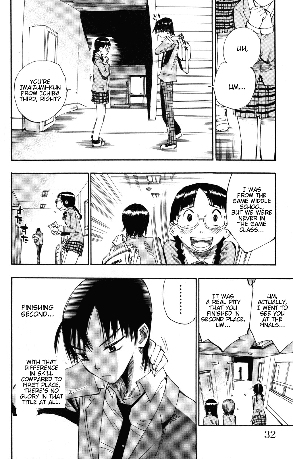 Yowamushi Pedal Chapter 1 page 28 - Chapter 1: Because I Can Go to Akiba for Free