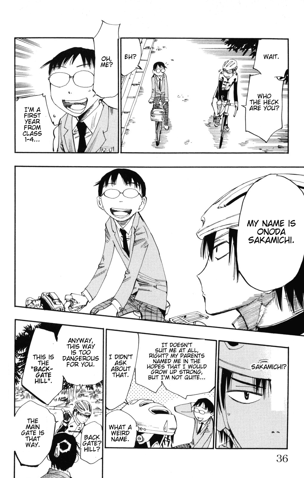 Yowamushi Pedal Chapter 1 page 32 - Chapter 1: Because I Can Go to Akiba for Free