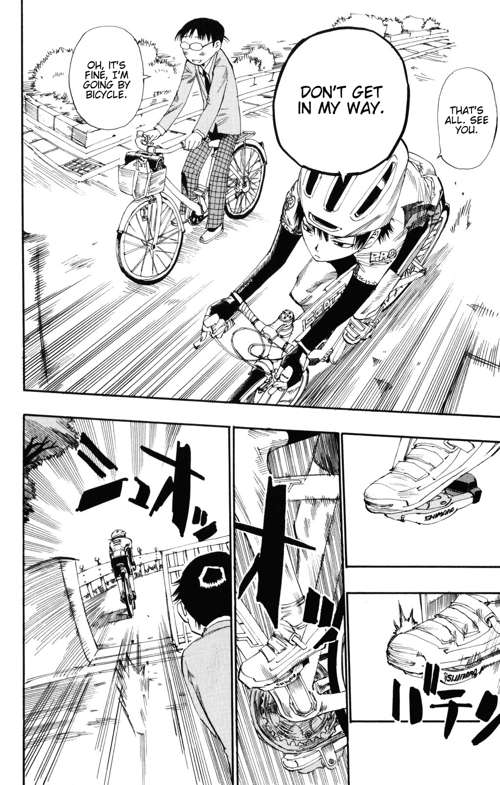 Yowamushi Pedal Chapter 1 page 34 - Chapter 1: Because I Can Go to Akiba for Free