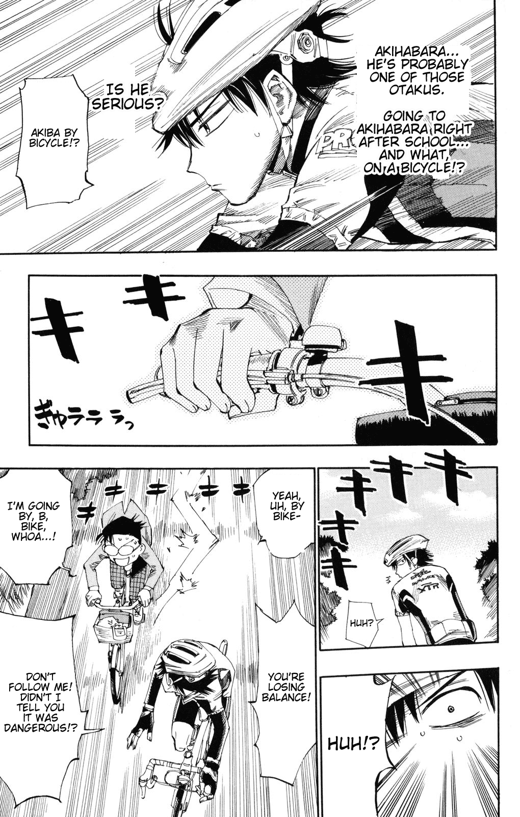 Yowamushi Pedal Chapter 1 page 35 - Chapter 1: Because I Can Go to Akiba for Free