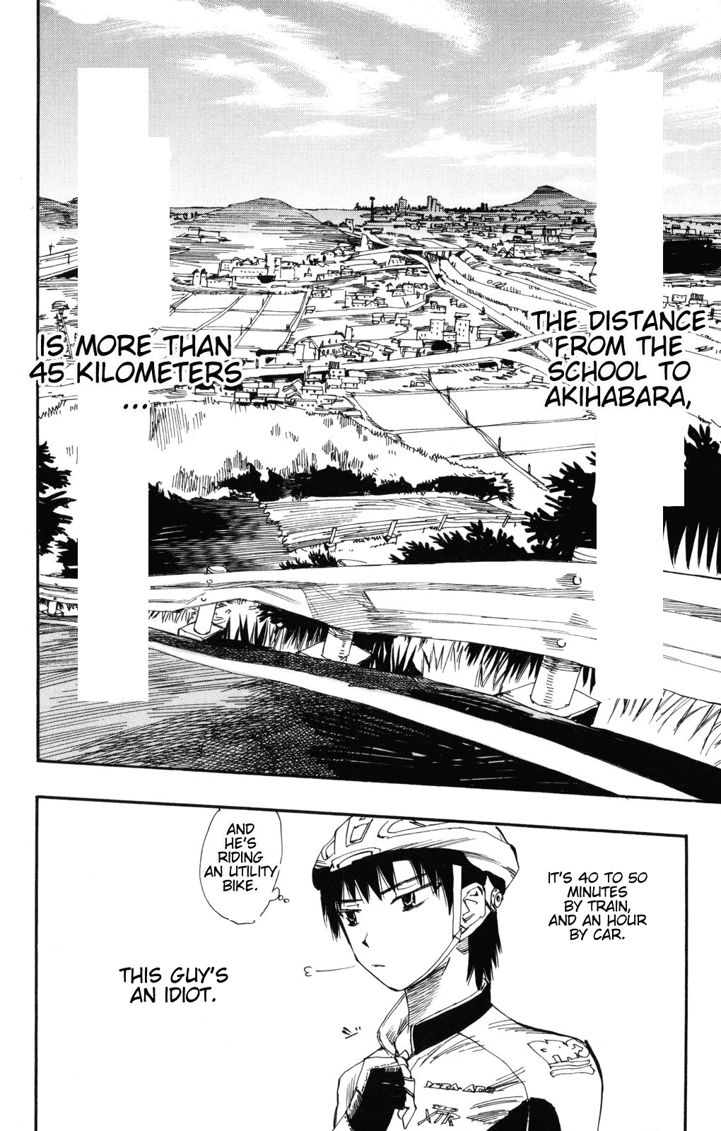 Yowamushi Pedal Chapter 1 page 40 - Chapter 1: Because I Can Go to Akiba for Free