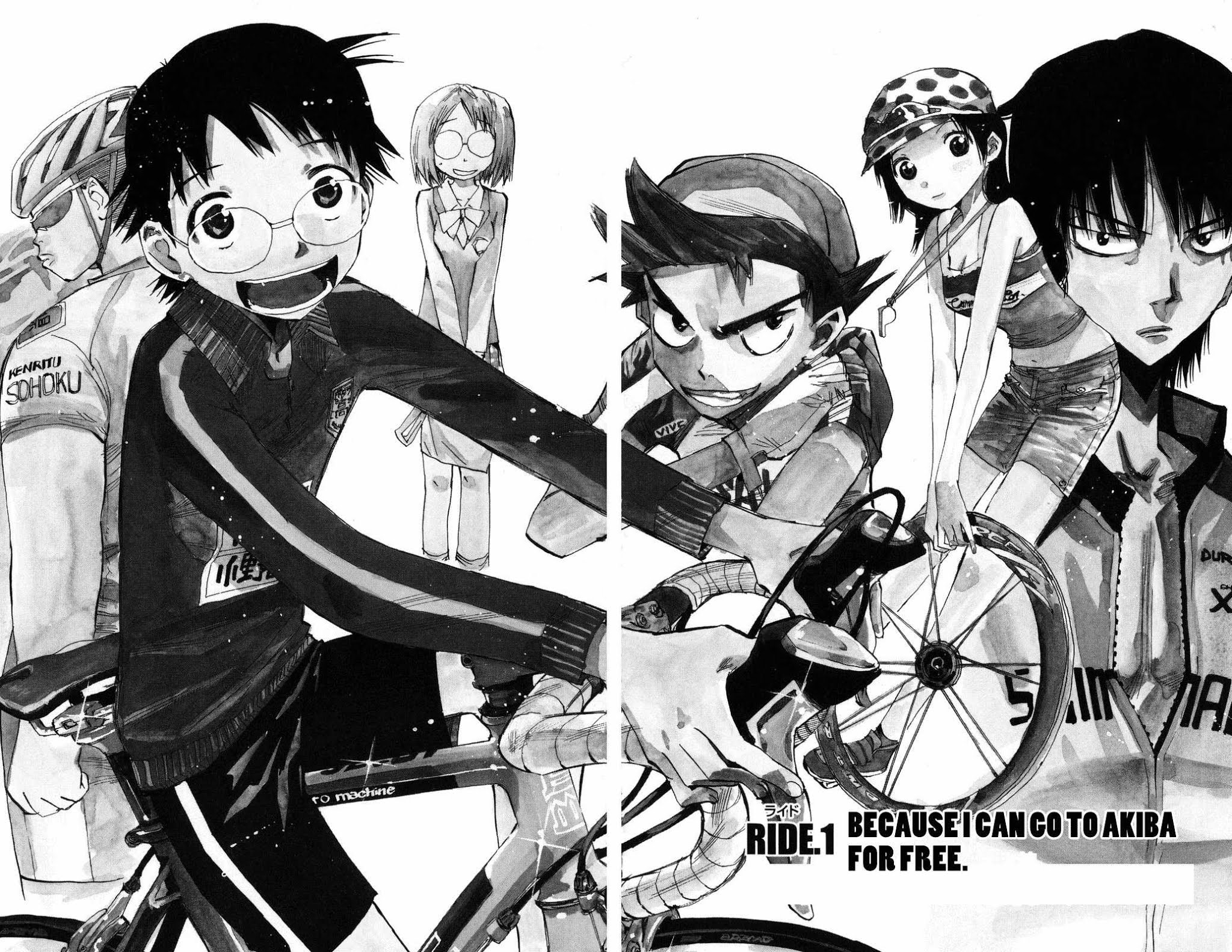 Yowamushi Pedal Chapter 1 page 6 - Chapter 1: Because I Can Go to Akiba for Free