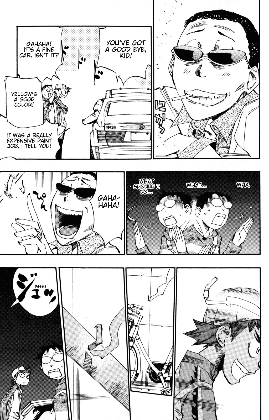 Yowamushi Pedal Chapter 10 page 10 - Chapter 10: It's What We Call Trust