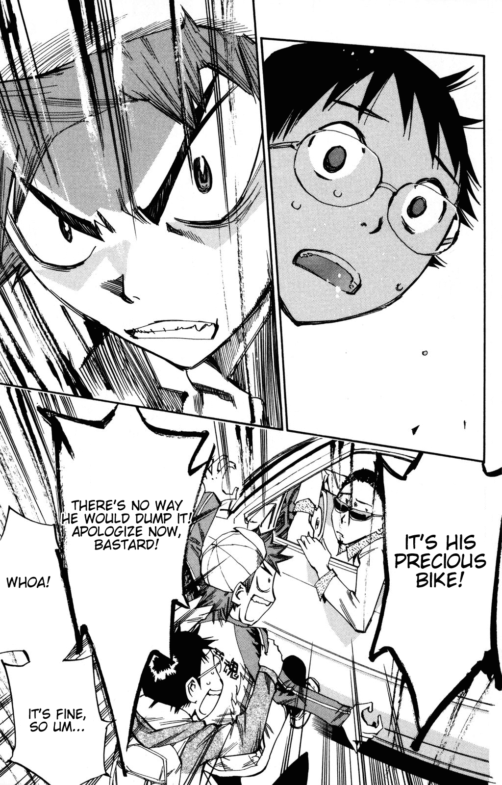 Yowamushi Pedal Chapter 10 page 12 - Chapter 10: It's What We Call Trust