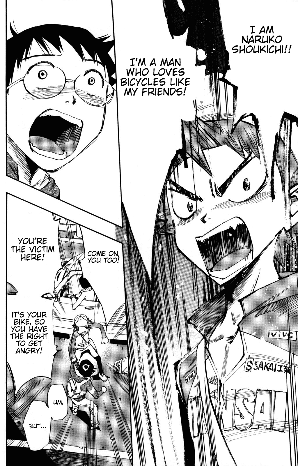 Yowamushi Pedal Chapter 10 page 13 - Chapter 10: It's What We Call Trust
