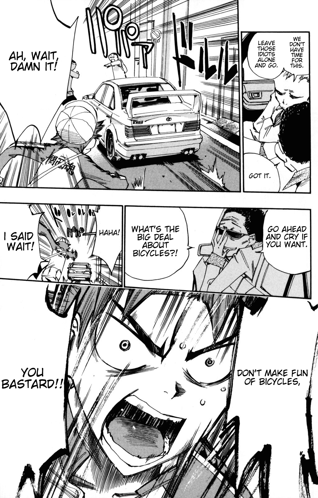 Yowamushi Pedal Chapter 10 page 14 - Chapter 10: It's What We Call Trust