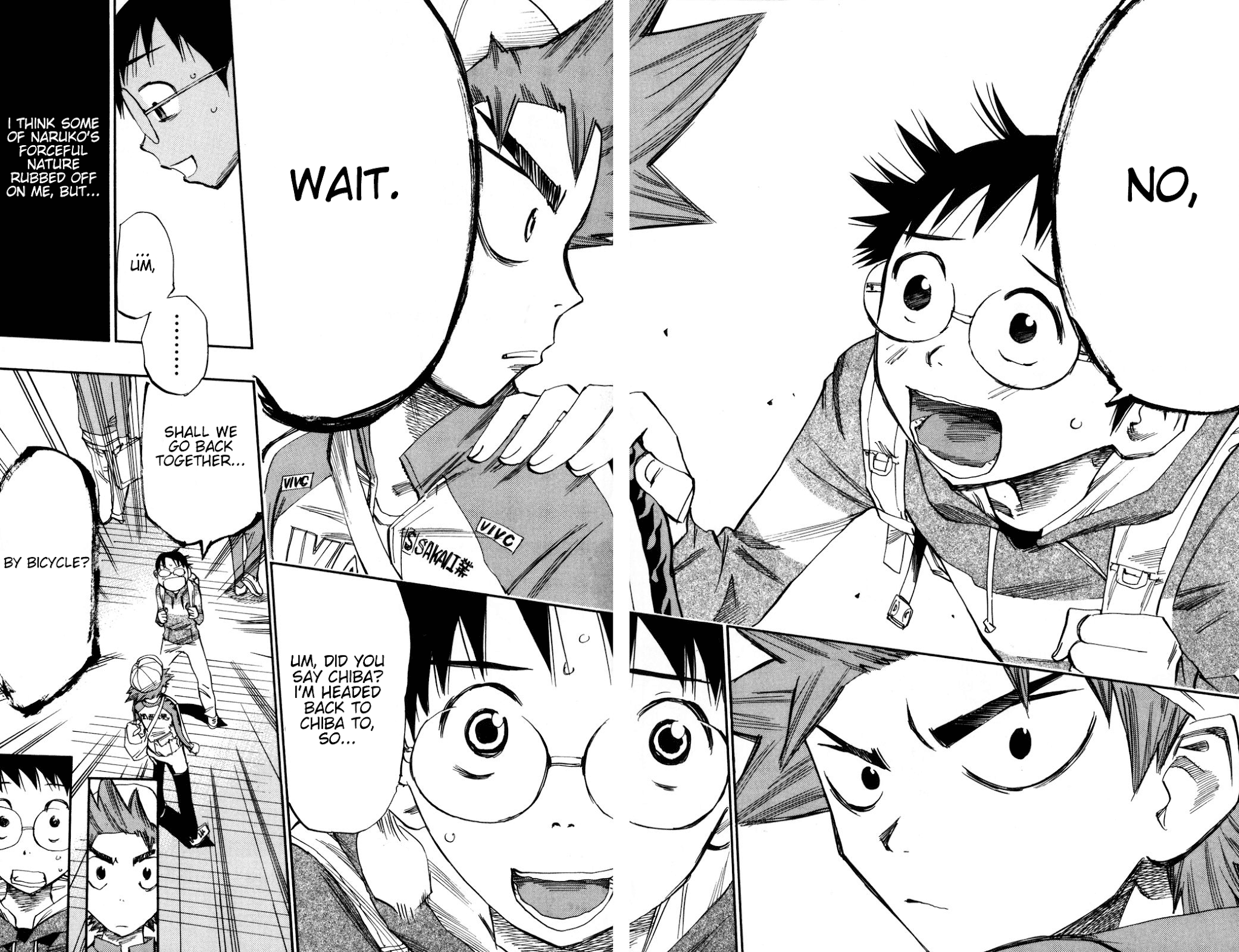 Yowamushi Pedal Chapter 10 page 17 - Chapter 10: It's What We Call Trust