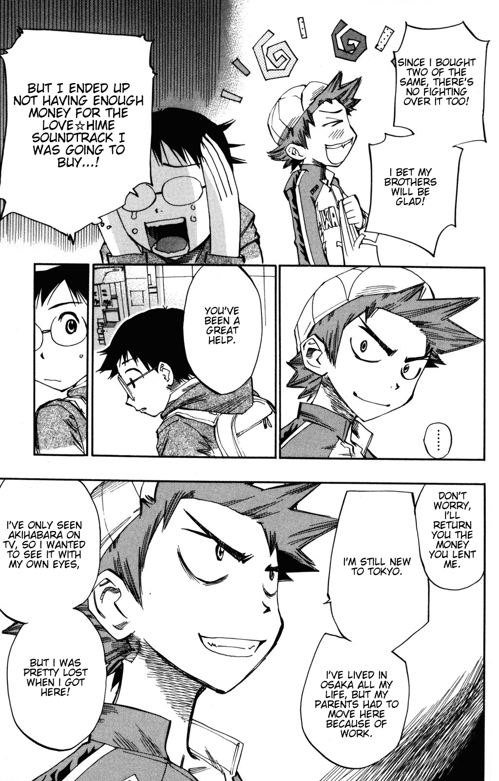 Yowamushi Pedal Chapter 10 page 4 - Chapter 10: It's What We Call Trust