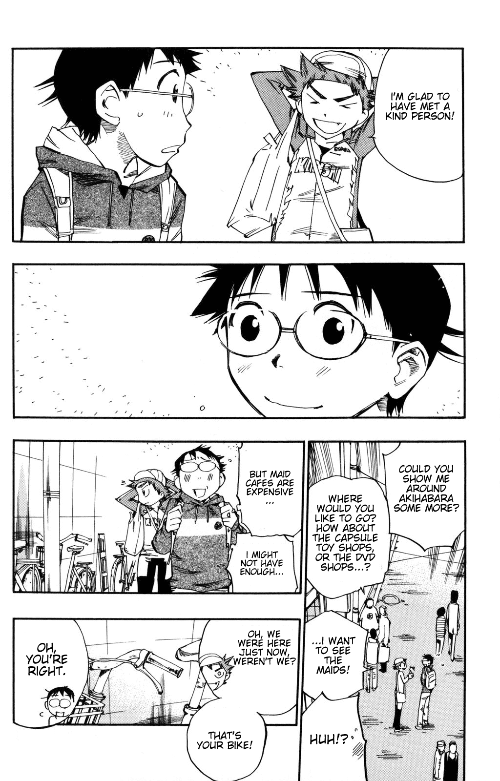 Yowamushi Pedal Chapter 10 page 5 - Chapter 10: It's What We Call Trust