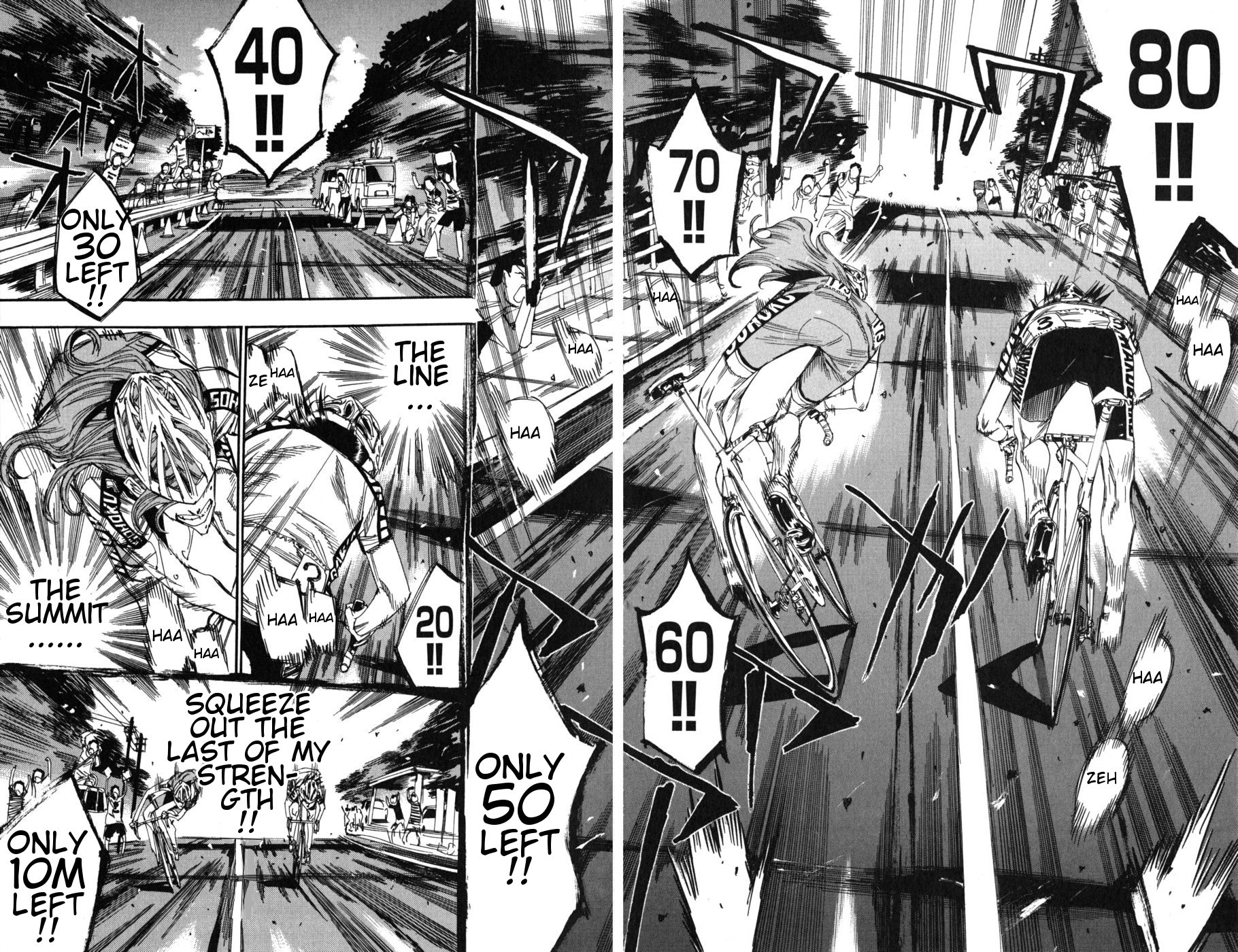 Yowamushi Pedal Chapter 100 page 8 - Chapter 100: The Summit