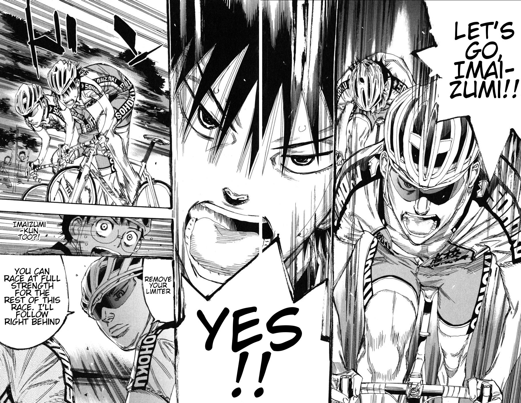 Yowamushi Pedal Chapter 101 page 13 - Chapter 101: The Aces Make Their Move