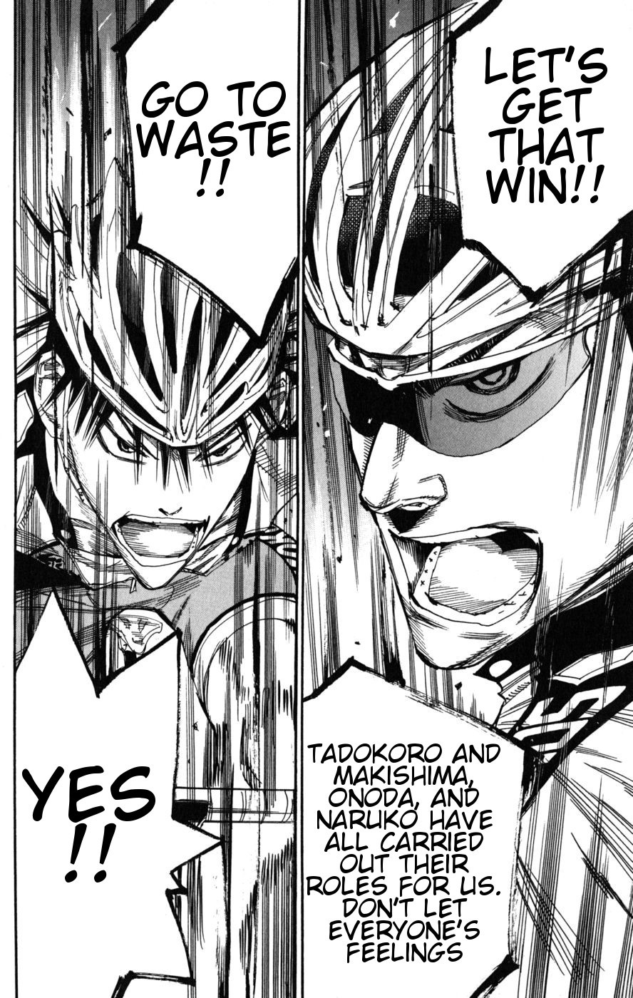 Yowamushi Pedal Chapter 101 page 14 - Chapter 101: The Aces Make Their Move