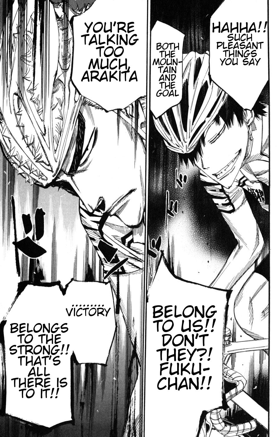 Yowamushi Pedal Chapter 101 page 15 - Chapter 101: The Aces Make Their Move