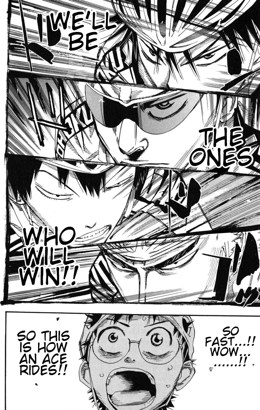 Yowamushi Pedal Chapter 101 page 17 - Chapter 101: The Aces Make Their Move