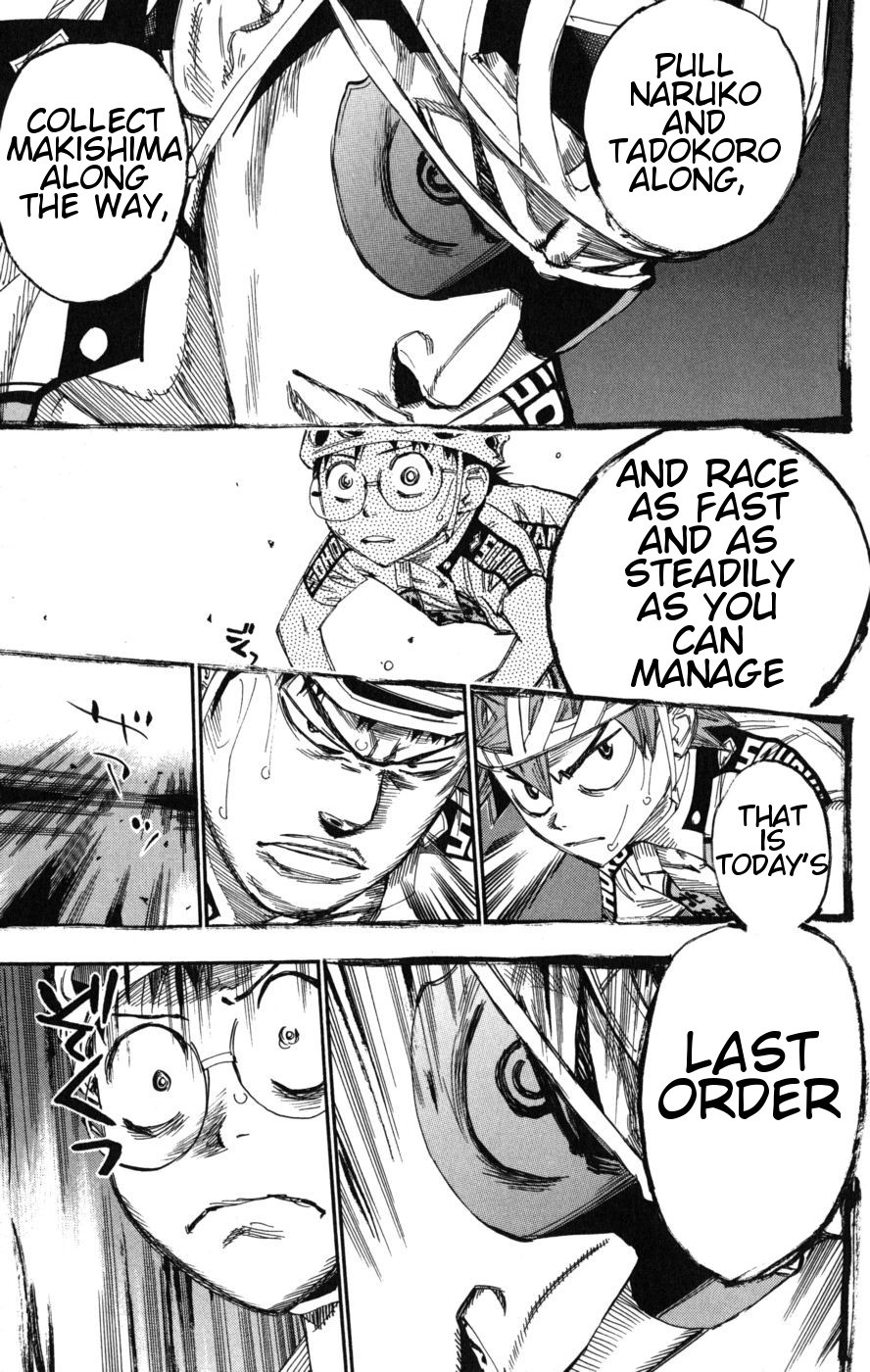 Yowamushi Pedal Chapter 101 page 9 - Chapter 101: The Aces Make Their Move